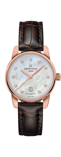 Certina DS Podium Automatic 29 Rose Gold PVD / MOP / Strap