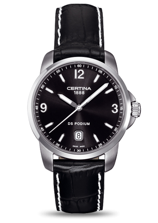 Certina DS Podium 3 Hands Black