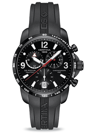 Certina DS Podium Big Size Chrono GMT PVD