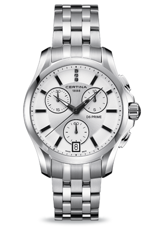 Certina DS Prime Chronograph Silver