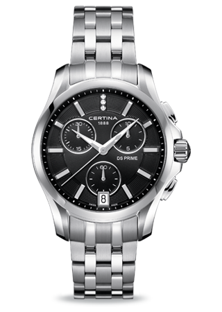 Certina DS Prime Chronograph Black
