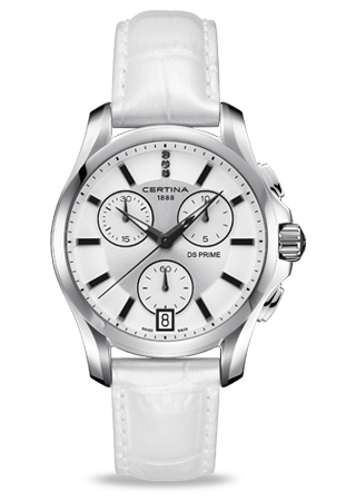 Certina DS Prime Chronograph White