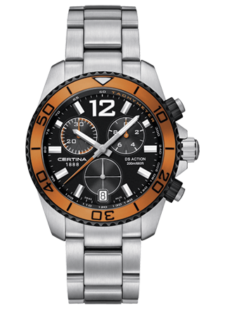 Certina DS Action Chronograph Orange