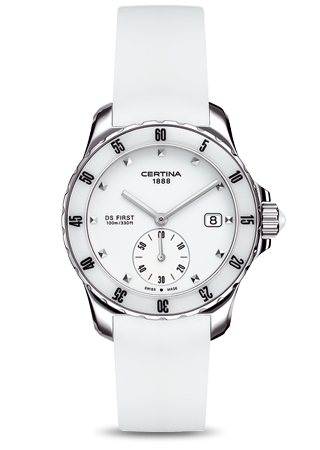 Certina DS First Lady Ceramic White