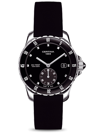 Certina DS First Lady Ceramic Black