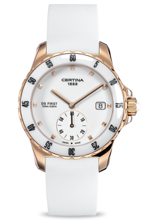 Certina DS First Lady Ceramic Rose
