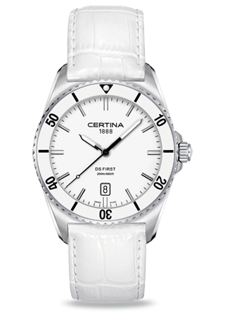 Certina DS First Ceramic White
