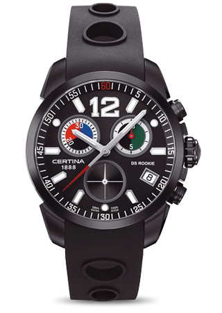 Certina DS Rookie Chronograph Black
