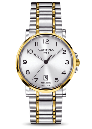 Certina DS Caimano Two Tone Arabic