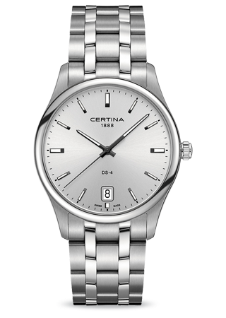 Certina DS 4 Big Size Silver