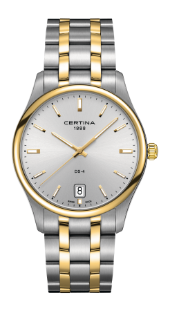 Certina DS 4 Big Size Two Tone Silver