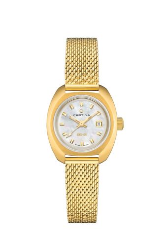 Certina DS-2 Lady Yellow Gold / MOP / Mesh