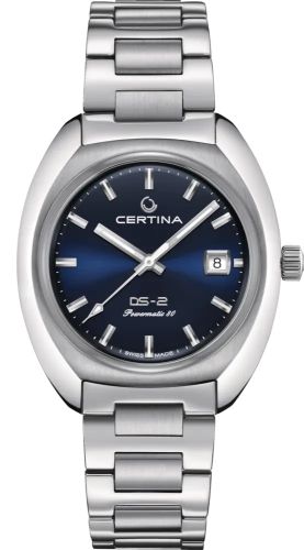 Certina DS-2 Powermatic 80 Stainless Steel / Blue / Bracelet