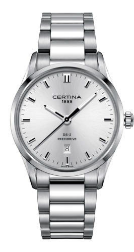 Certina DS-2 Quartz Stainless Steel / Silver / Bracelet