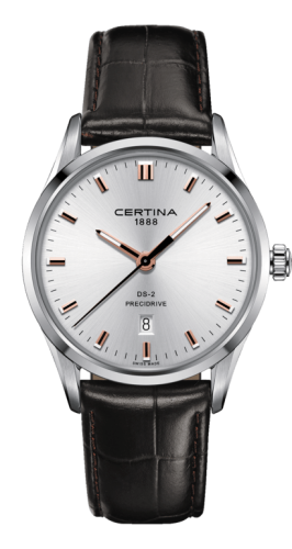 Certina DS-2 Quartz Stainless Steel / Silver / Strap