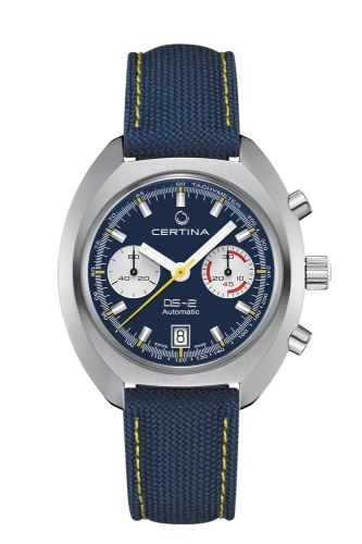 Certina DS-2 Chronograph Automatic Stainless Steel / Blue