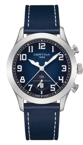 Certina DS Pilot Stainless Steel / Blue