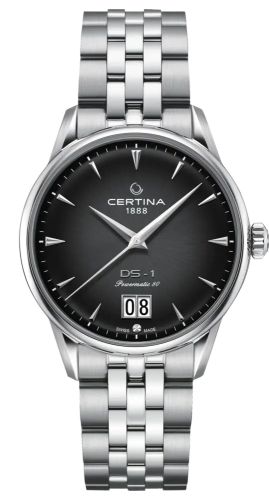 Certina DS-1 Big Date Powermatic 80 Stainless Steel / Grey / Bracelet
