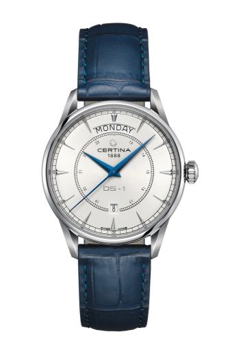 Certina DS-1 Day Date Stainless Steel / Silver