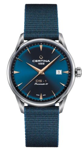 Certina DS-1 Powermatic 80 40 Stainless Steel / Blue / Tide Ocean