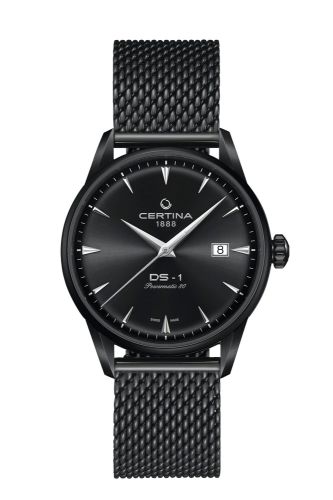 Certina DS-1 Powermatic 80 40 PVD / Black / Mesh