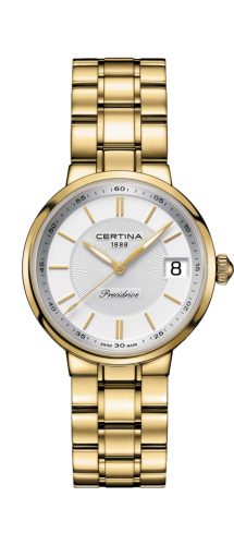 Certina DS Stella Yellow Gold / Silver / Bracelet