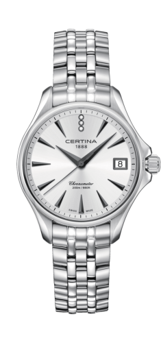 Certina DS Action Diamonds 33.8 Stainless Steel / Silver