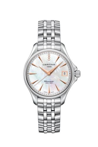 Certina DS Action Diamonds 33.8 Stainless Steel / MOP