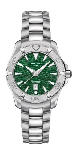 Certina DS Action Lady Stainless Steel / Green / Bracelet