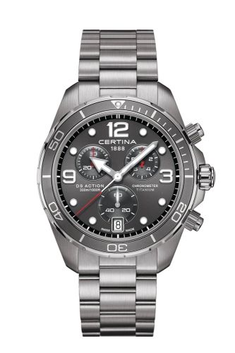 Certina DS Action Chronograph Titanium / Grey / Bracelet