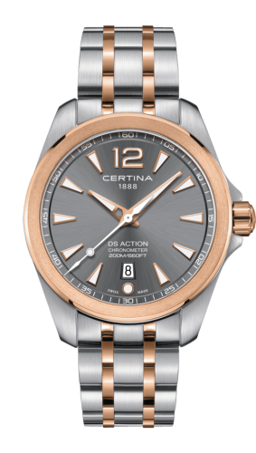 Certina DS Action 41 Quartz Two Tone / Grey