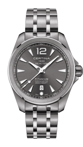 Certina DS Action 41 Quartz Titanium / Grey