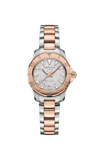 Certina DS Action Lady 29 Stainless Steel - Rose Gold / Silver