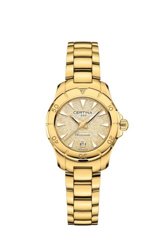 Certina DS Action Lady 29 Yellow Gold / Champagne