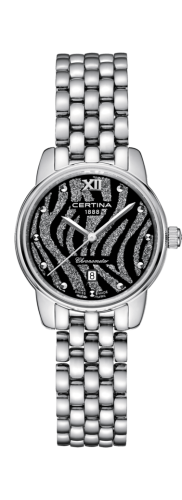 Certina DS-8 Lady Stainless Steel / Black / Bracelet