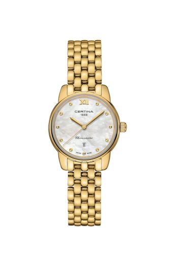 Certina DS-8 Lady Yellow Gold / MOP / Bracelet