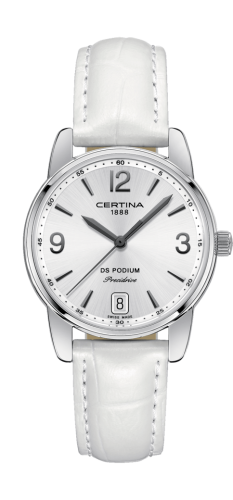 Certina DS Podium 33 Stainless Steel / Silver / Strap