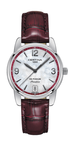 Certina DS Podium 33 Stainless Steel / MOP / Strap