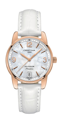 Certina DS Podium 33 Rose Gold PVD / MOP / Strap