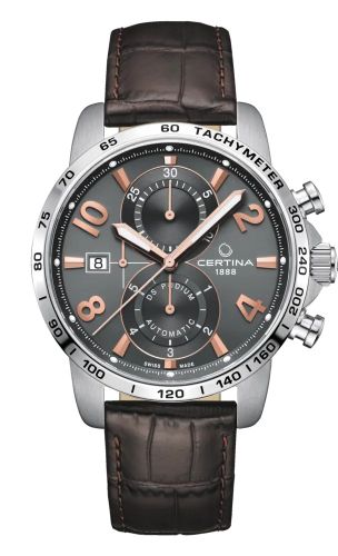 Certina DS Podium Chronograph Automatic Stainless Steel / Grey