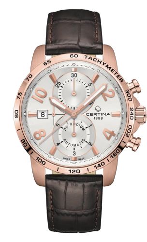 Certina DS Podium Chronograph Automatic Rose / Silver