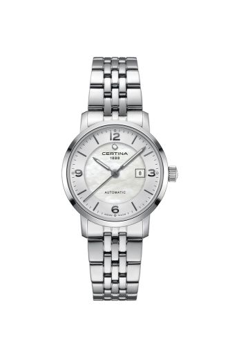 Certina DS Caimano Lady Automatic 29 Stainless Steel / MOP / Bracelet