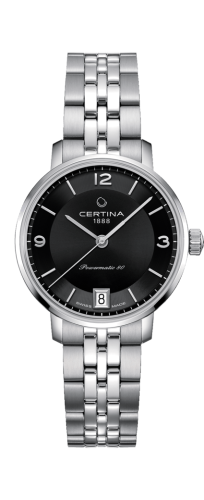 Certina DS Caimano Powermatic 80 Stainless Steel / Black / Bracelet