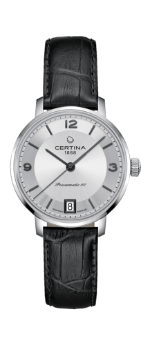 Certina DS Caimano Powermatic 80 Stainless Steel / Silver / Strap