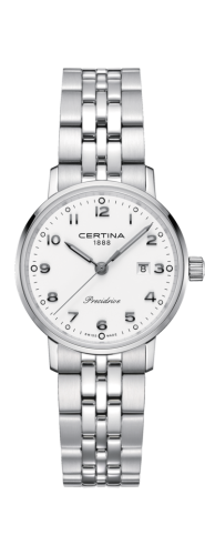 Certina Ds Caimano Lady Stainless Steel / White / Bracelet