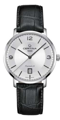 Certina DS Caimano Powermatic 80 Stainless Steel / Silver / Strap