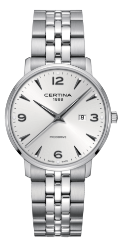 Certina DS Caimano 39 Stainless Steel / Silver / Bracelet