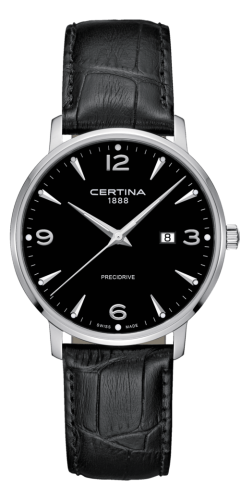 Certina DS Caimano 39 Stainless Steel / Black / Strap