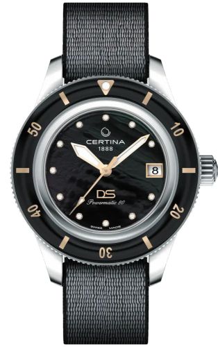 Certina DS PH200M 39 Stainless Steel / Black MOP