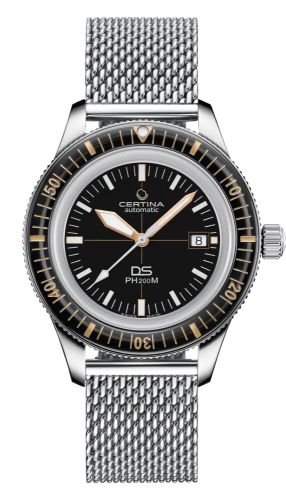 Certina DS PH200M Stainless Steel / Black / Mesh